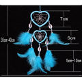 1x Feather Dream Catcher Wind Chimes Car Interior Wall Dreamcatcher Ornaments Cologo. 