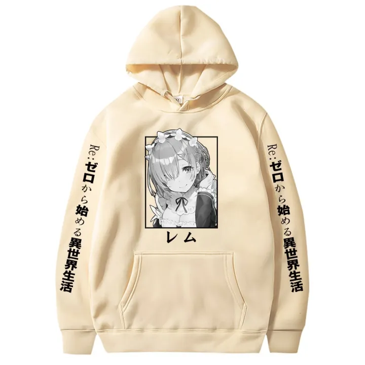 Re:Zero%20Restarting%20Life%20from%20Zero%20in%20World%20Print%20Harajuku%20Anime%20Rem%20Ram%20Long%20Sleeve%20Korean%20Couple%20Hoodies%20-%20Image%207