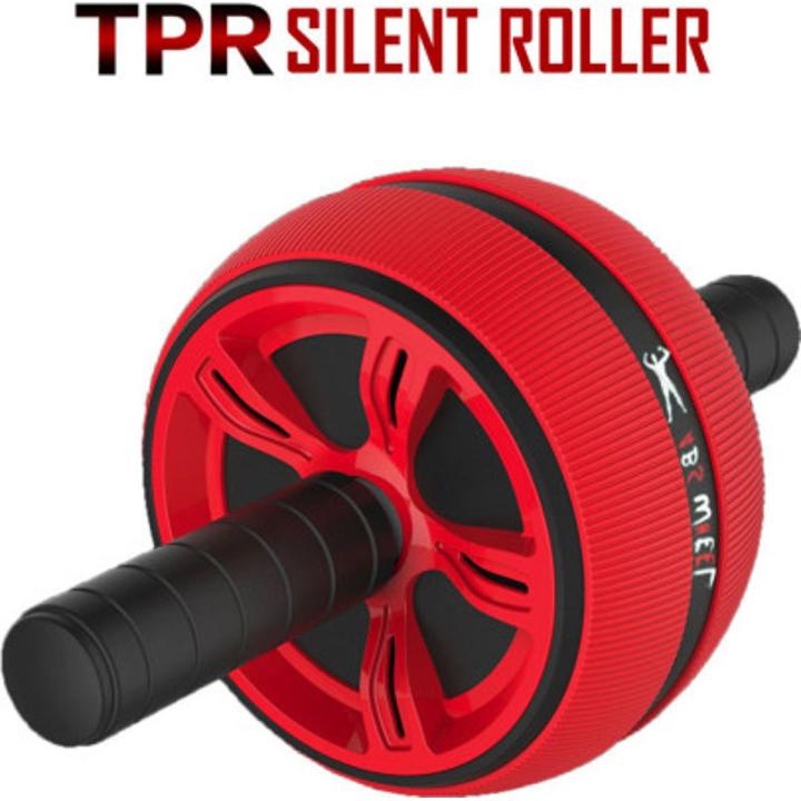 Abdominal Roller Wheel Fitness Equipment Mute Roller For Arms Back Belly Core Trainer Body Shape Training Supplies