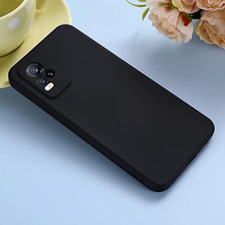 Vivo V21e Silicone Soft Back Cover Case -Back Cover