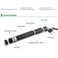 Green Rechargeable Laser Pointer Adjustable Focus Aluminum Alloy Multicolor Laser Light - cycle light. 