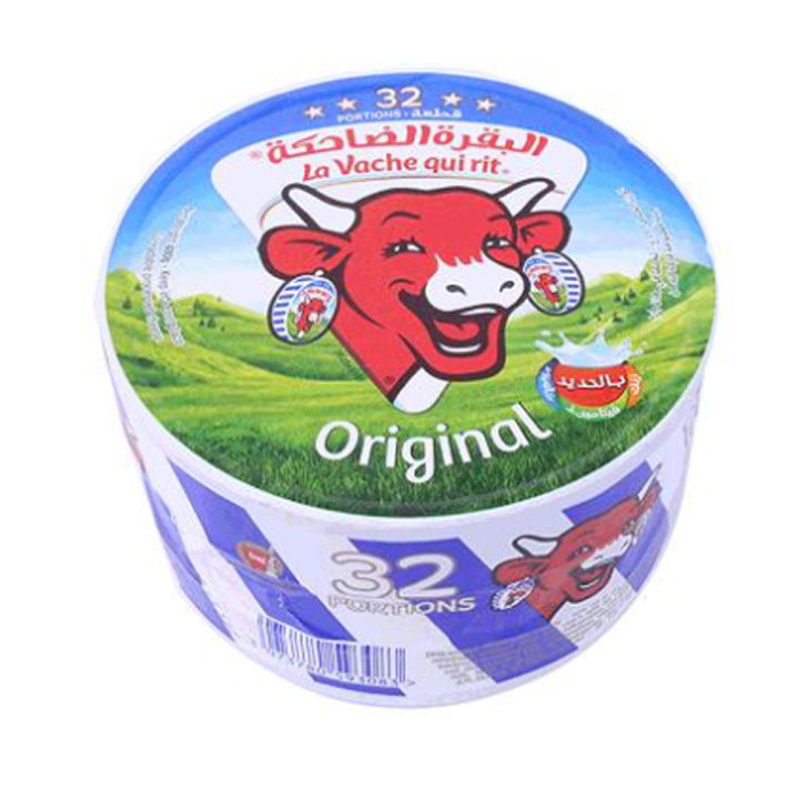 La Vache Qui Rit (The Laughing Cow) Cheese - 32 Portions (480gm)