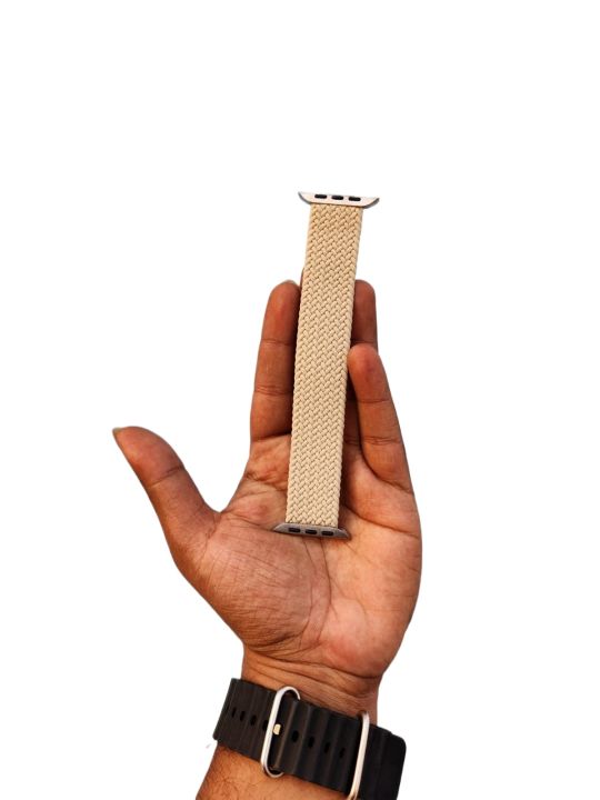 Braided Solo Loop Band Compatible with Apple Watch Band 38mm 40mm