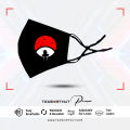 Itachi Uchiha Exclusive Anime Design Edition Mens Fashion Mask - Anime Facemask - Anime Fashion Mask.