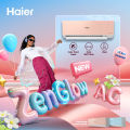 Haier 1.5 Ton ZenGlow Inverter AC | Free Delivery & Installation | 12 Years Compressor Warranty | Energy Saving | Fast Cooling | Colorful AC | ZenGlow-18INVPX6B / ZenGlow-18INVPX6P. 
