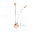 Newborn Baby Nasal Aspirator Baby Nose Cleaner Cartoon Kids Suction Tool Protection Health Care Infant Safe Mouth Nasal Suction Devic. 