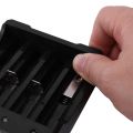 Rechargeable 4-Slot Battery Charger Li-Ion Usb Smart Fast Charger For 18350 18500 18650 Battery Aaa Li-Ion Battery.