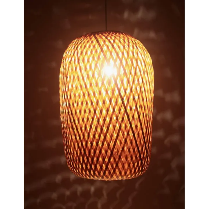 Earth%20friendly%20Bamboo%20Made%20Oval%20Shaped%20Hanging%20Lamp%20Shaded%20-%201%20-%20Image%203