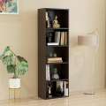 Stylish 5 Tier Open Book Rack – Display & Storage Shelf for Living Room, Study, or Office. 