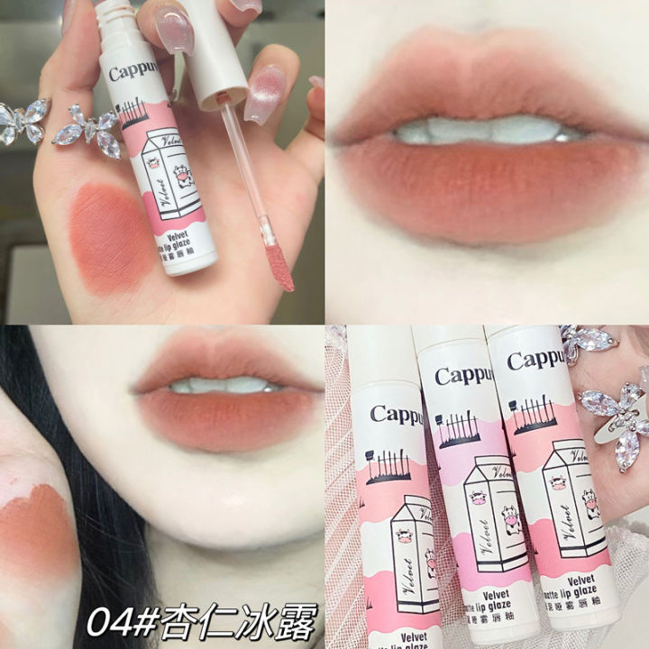 Cappuvini%20Velvet%20Matte%20Liquid%20Lipstick%20Waterproof%20Lip%20Gloss%20Long%20Lasting%20Nude%20Lipstick%20Women%20Red%20Lip%20Tint%20-%20Image%209