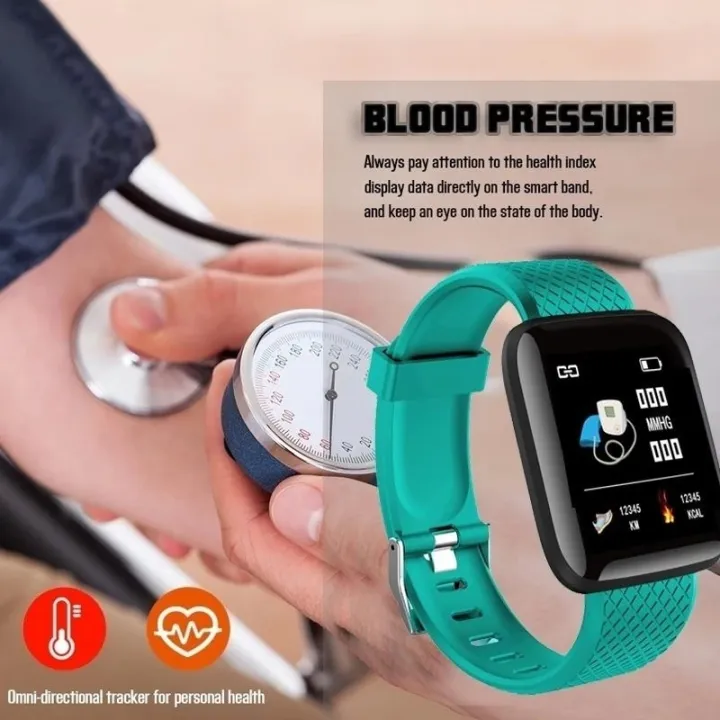 Timack%C2%AE%20116PLUS%201.44"%20Smartwatch%20Men%20Women%20Bluetooth%204.0%20Sports%20Watch%20Watch%20Waterproof%20Smart%20Watch%20for%20Android%20IOS%20-%20Image%207