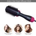 New 2 IN 1 One Step Hair Dryer Hot Air Brush Electric Ion Blow Dryer Hair Straightener Comb Curling Brush Hair Styling Tools.
