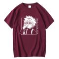 XIN YI Men's Casual High Quality 100% Cotton T-shirt Tops Kawaii Hunter X Hunter Tshirt Killua Zoldyck T-shirt Anime Tee Shirt. 