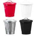 【hot】 Desktop Garbage Bin Cute Mini Trash Can Table Storage Jar Flower Pot Pen Holder Wastebasket Trash Can Garbage Holder Flower Pot.