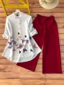 New Exclusive Hot Tops And Palazzo Set For Stylish Women A Comfortable Trendy Two Piece Outfit Combo. 