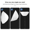 Photography Softbox Kit Portable Octagon Softbox 70W LED Light Brightness Flash Umbrella With 2M Stand Photo Studio Accessories. 