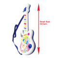 Guitar Toy Musical Play Kid Boy Girl Toddler Learning Electron Toy Plastic Toy Guitar - multicolor. 