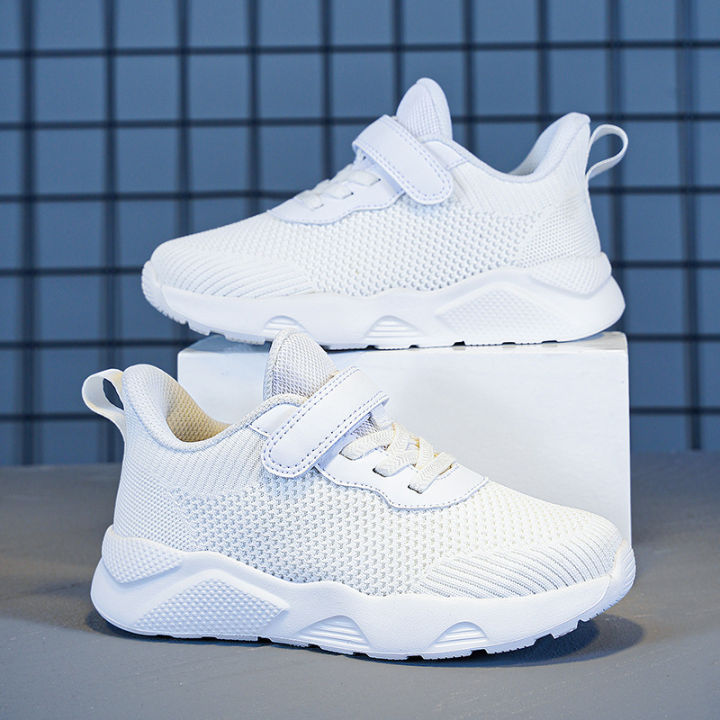 2022%20new%20children's%20white%20shoes%20boys'%20shoes%20summer%20mesh%20breathable%20middle-aged%20children's%20primary%20school%20girls'%20sports%20shoes%20-%20Image%203