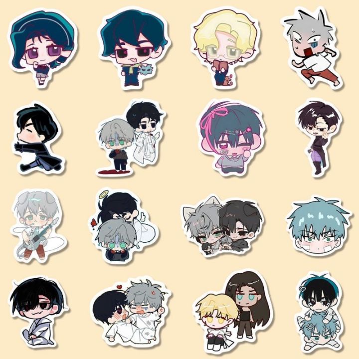 Alien%20Stage%20Anime%20Stickers%20Ivan%20Till%20Kawaii%20Sticker%20Childrens%20Stationery%20Student%20Message%20Collection%20Gift%20Waterproof%20Diy%20Laptop%20-%20Image%205