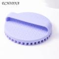 Non-irritating Body Brush Silicone Body Scrubber Shower Brush Exfoliating Skin Deep Cleaning Bath Scrubber Ergonomic Grip Gentle Effective Cleansing Tool for Smooth Skin Silicone Bristle Bath.