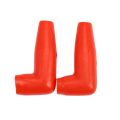 12Pc Electric Guard Motor Winch Cable Terminal Boot Rubber Cover Black+Red+Yellow.