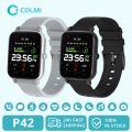 COLMI P42 Voice Calling Smart Watch Men 1.69 HD Display 24H Health Monitor 100 Workout Modes Smartwatch For Android iOS Phone.