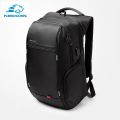 Kingsons Men 15'' 17'' Laptop Backpack Anti-theft Fashion Bag For Teenage Male Travel Business USB Charging Waterproof Backpacks. 