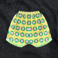 3 PCS Printed Soft Cotton Half Pant for Baby Girls - Multicolor Combo Pack.