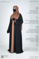Glam Touch Premium Shrug Abaya 3 Part Set. 