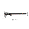 Digital Caliper, 0-150mm LCD Screen Electronic Vernier Caliper Stainless Steel for Measurement.