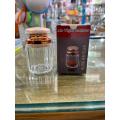 Salt pot acrylic hi quality product air tight canister. 