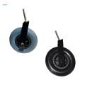 Wheelchair Wheel DIY Replacement Wheel Smooth Front Fork Assembly Rotating Caster Wheel.
