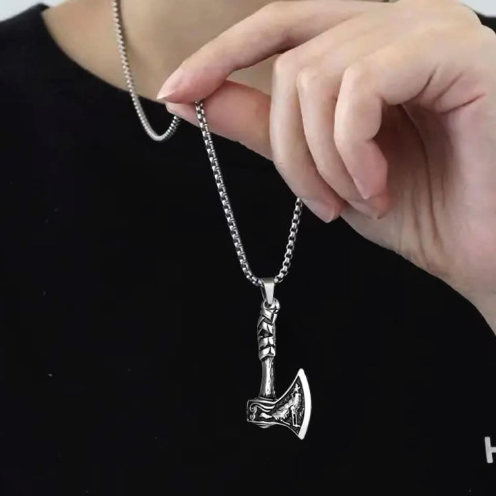 Viking%20Wolf%20Raven%20Axe%20Pendant%20Necklace%20Alloy%20Chain%20Viking%20Jewelry%20Gifts%20for%20Men%20-%20Image%205