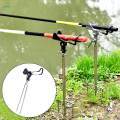 Fishing Rod Holder Support Portable Support Stand Outdoor Fishing Rod Rack Stand Fishing Rod Holder for Bank Fishing for. 