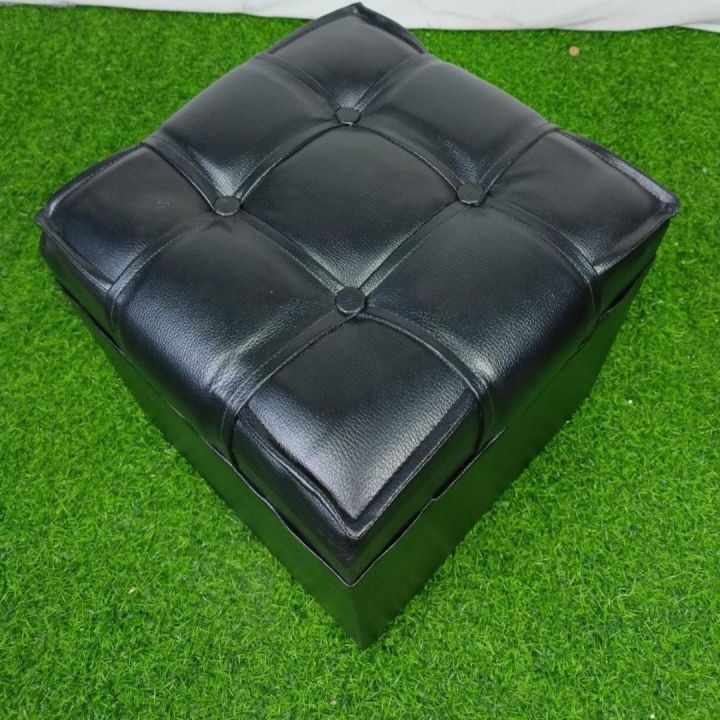 Square%20Shape%20PU%20Leather%20Rest%20Stool/mora%2014"14"14"%20Black%20-%20Image%203