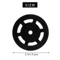 95mm Wearproof Bearing Pulley Wheel Cable(Black). 