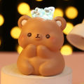 I Want to Open Creative Cute Pet with Lights Small Ornaments Cartoon Animal Small Night Lamp Bedroom Bedside Lamp Creative Gift. 