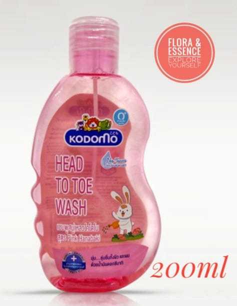 KODOMO%20Head%20to%20Toe%20Wash%20200ml%20(Original%20Thailand%20)%20-%20Image%202