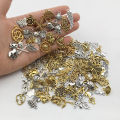 30Pcs/Pack Mixed Vintage Metal Animal Charms Pendants For DIY Jewelry Making.
