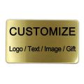 Custom 304 Stainless Steel Metal Business Card Personalized Nameplate Identification Plate Mailbox Logo Badge ID Address Plate.