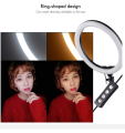 26CM/ 10 Inch Ring Light Photo Studio Camera Makeup Ring Light Phone Video Live Light Lamp with Tripod Stand for Smartphone Canon Nikon Sony DSLR. 