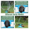 3 Arm Garden Automatic Rotating Nozzle 360 Degree Rotary Automatic Sprinkler Garden Lawn Watering Nozzle Irrigation Nozzle.