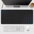 GAMING DESKTOP MAT E-SPORT HONEYCOMB PATTERN 300*700*2MM ANTI-SKID RUBBER MOUSE PAD. 