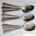 Light Wait Stainless Steel Tea spoon, (Set of 12), Silver 15cm.