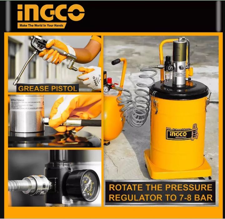 INGCO AIR GREASE LUBRICATOR
