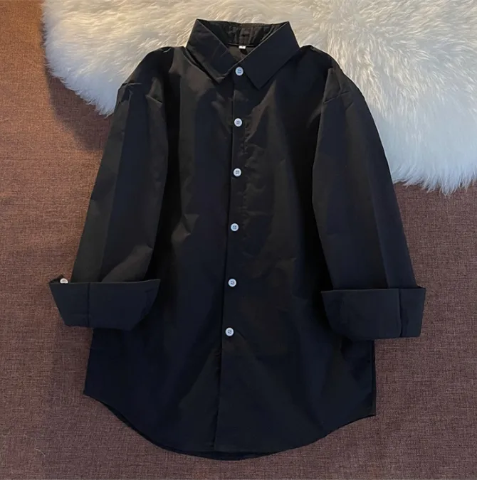 women's%20fashion%20all-match%20pocket%20linen%20shirt%20-%20Image%202