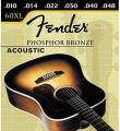 Fender Stainless Steel & Phosphor Bronze Coated Acoustic Guitar Strings.
