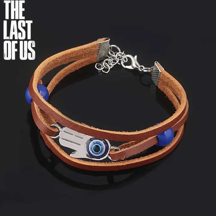 The%20Last%20of%20Us%20Part%202%20Bracelet%20Ellie%20Dina%20Hamsa%20Evil%20Eye%20Blue%20Beads%20Leather%20Bracelets%20Bangles%20for%20Women%20Jewelry%20Gift%20-%20Image%204