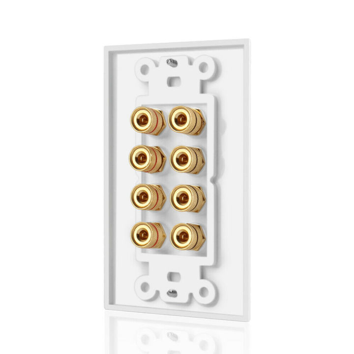 8%20Posts%20Speaker%20Wall%20Plate%20Home%20Theater%20Wall%20Plate%20Audio%20Panel%20for%204%20Speakers%20-%20Image%203