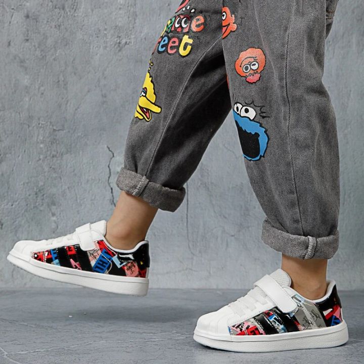XZVZ%20Kids%20Sneakers%20Lightweight%20Children's%20Shoes%20MD%20Shock%20Absorption%20Non-slip%20Sole%20Casual%20Shoes%20PU%20Leather%20Upper%20Boys%20Sneakers%20-%20Image%202